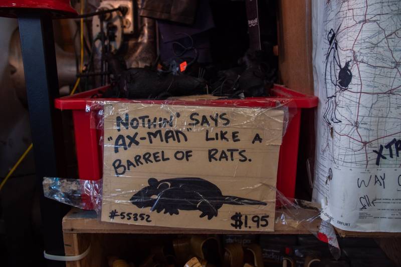 Ax-Man Surplus Store Barrel of Rats