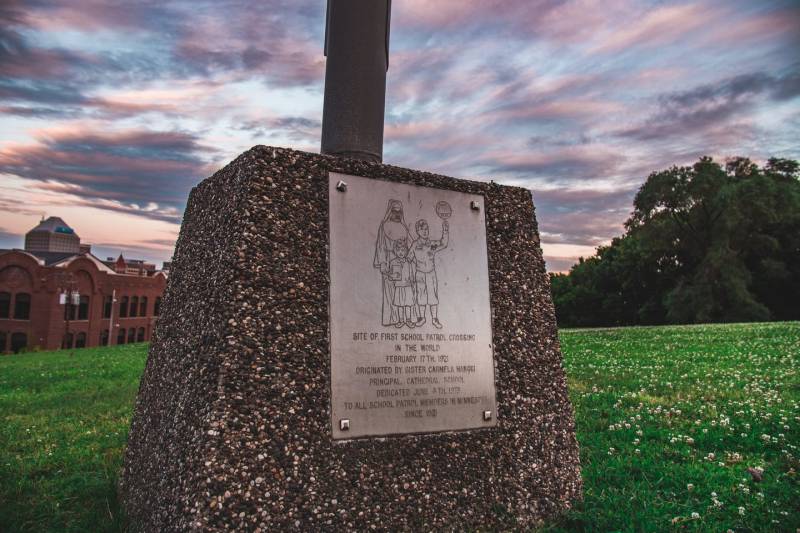 Site of the First School Patrol Crossing