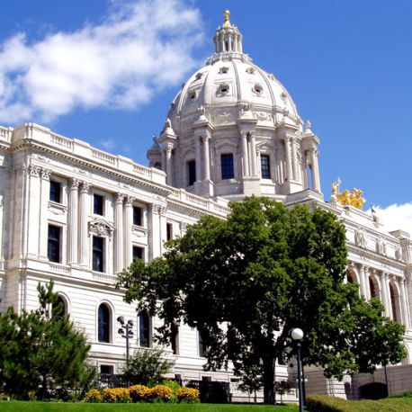 The Minnesota Capitol is listed on the National Register of Historic Places.

