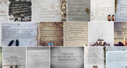 Everyday Poems for City Sidewalks: A Guide to Saint Paul’s Sidewalk Poetry